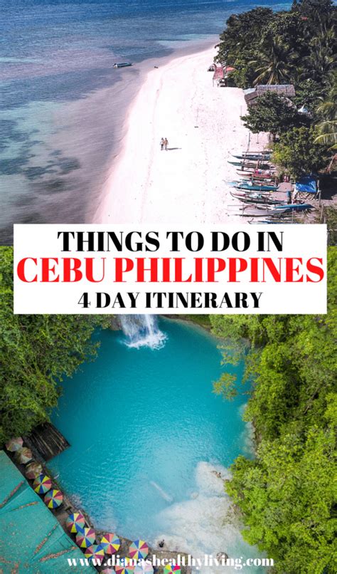 cebu itinerary 3 days|cebu itinerary 4 days.